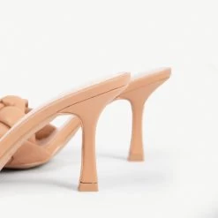 RAID Sandra Padded Mule In Beige 18 RAID Sandra Padded Mule In Beige -Chic Shoes Shop sandra beige 6