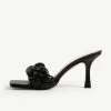 RAID Sandra Padded Mule In Black -Chic Shoes Shop sandra black 1