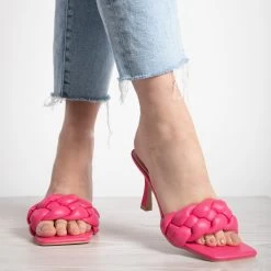 RAID Sandra Padded Mule In Fuchsia 17 RAID Sandra Padded Mule In Fuchsia -Chic Shoes Shop sandra fuchsia 3