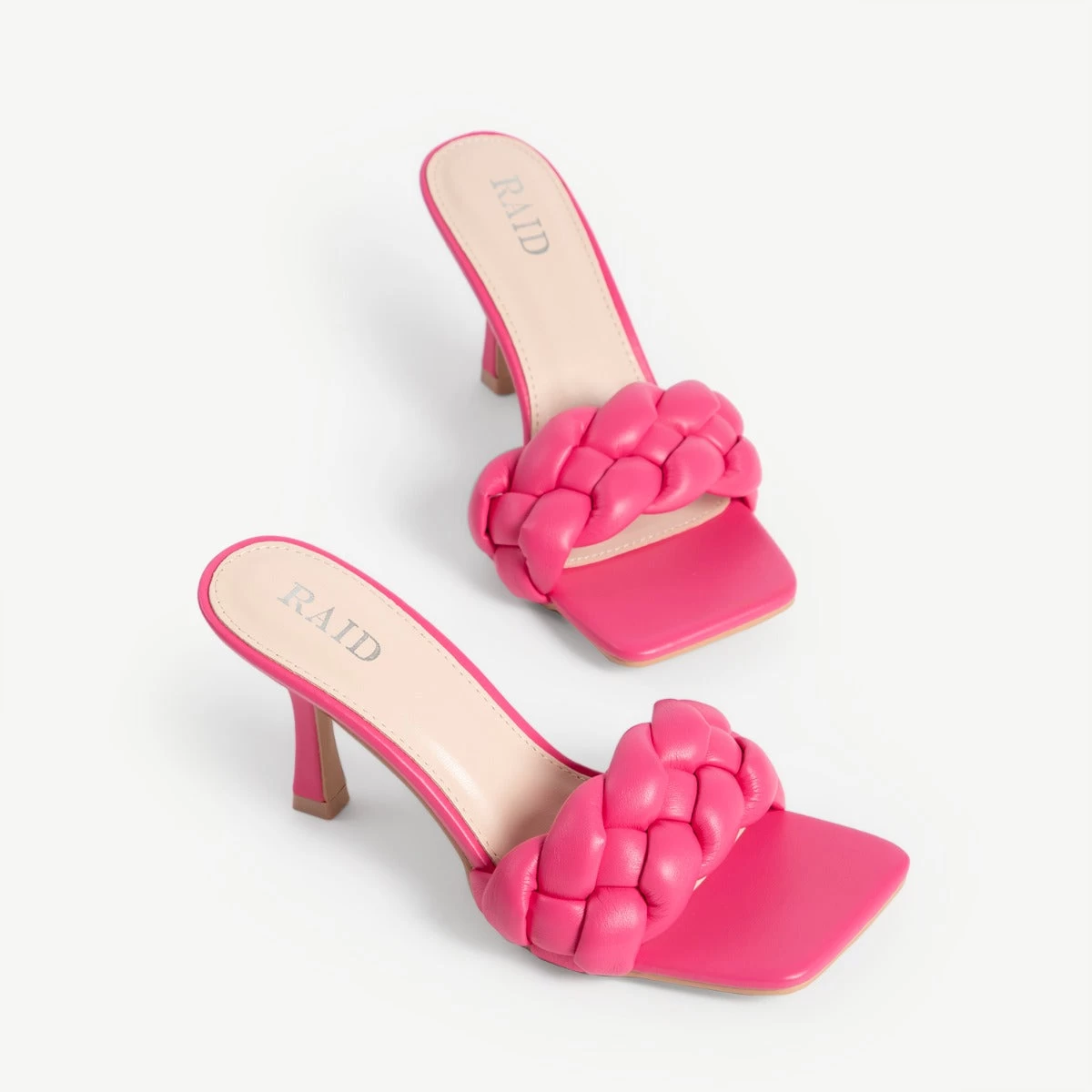 RAID Sandra Padded Mule In Fuchsia 11 RAID Sandra Padded Mule In Fuchsia - Image 9