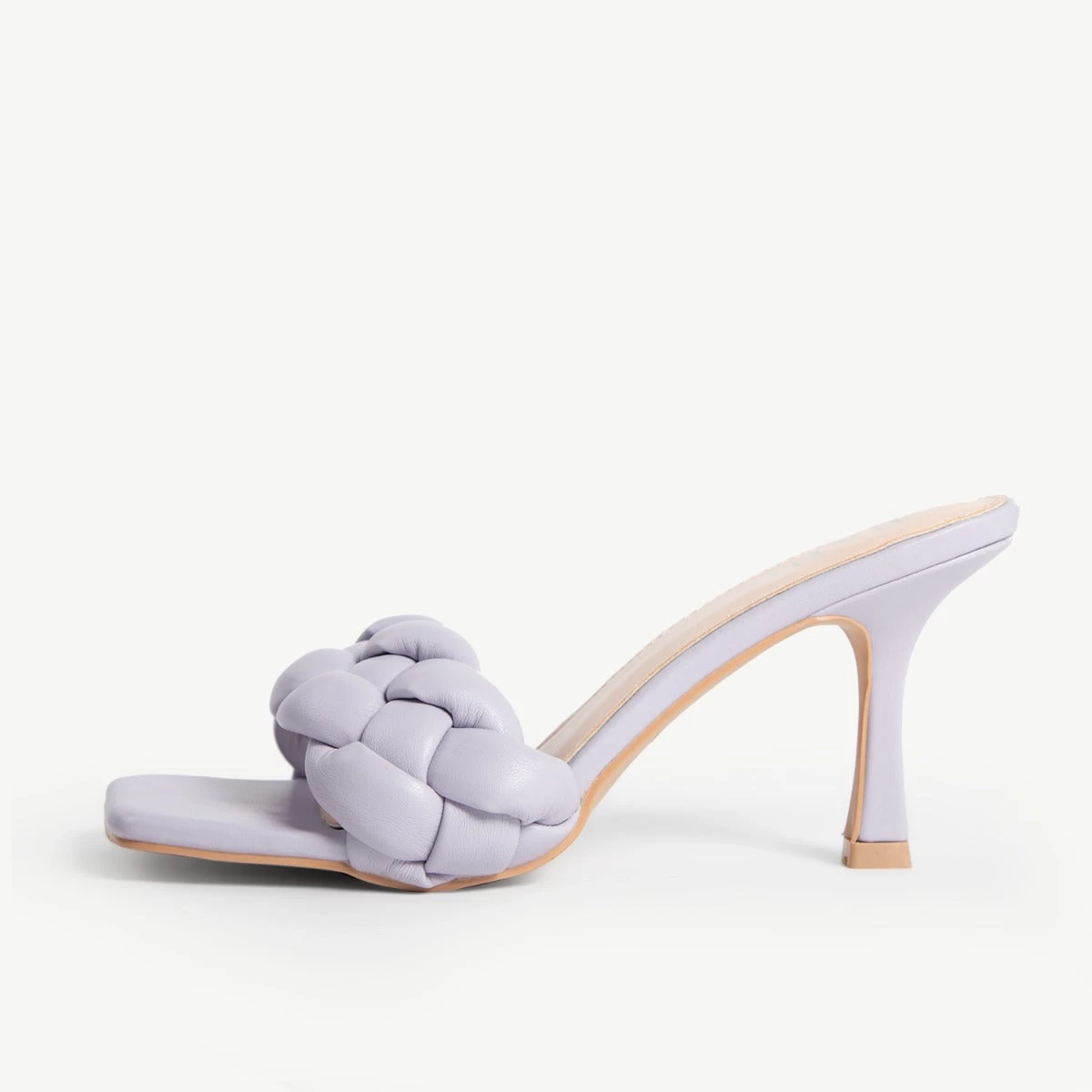 RAID Sandra Padded Mule In Lilac 3 RAID Sandra Padded Mule In Lilac