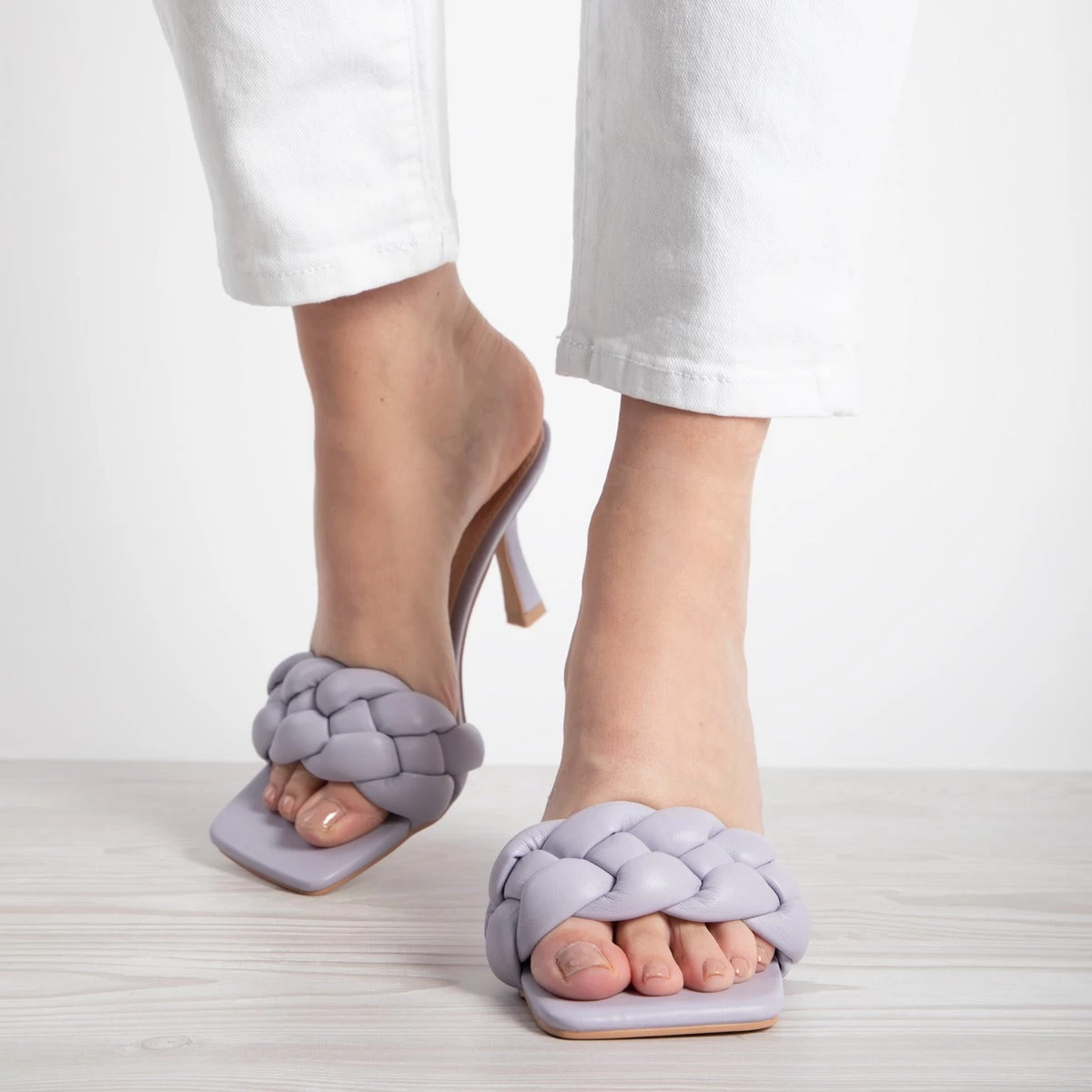 RAID Sandra Padded Mule In Lilac 8 RAID Sandra Padded Mule In Lilac - Image 6