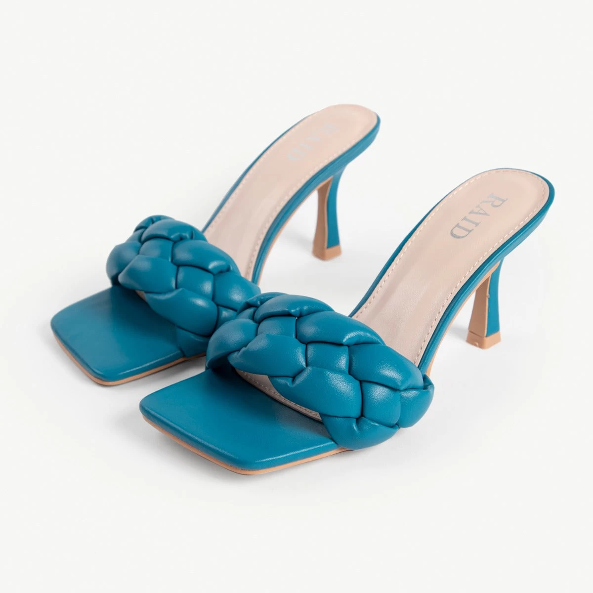 RAID Sandra Padded Mule In Teal 10 RAID Sandra Padded Mule In Teal - Image 8