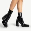 RAID Silonna Ankle Boot In Black Croc 2 RAID Silonna Ankle Boot In Black Croc -Chic Shoes Shop silonna black croc 3