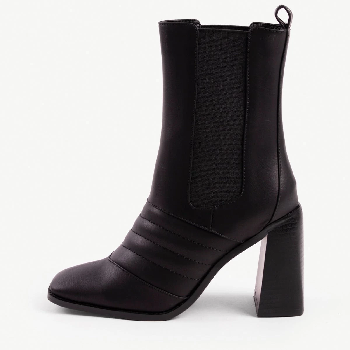 RAID Tabbie Block Heeled Boot In Black 3 RAID Tabbie Block Heeled Boot In Black
