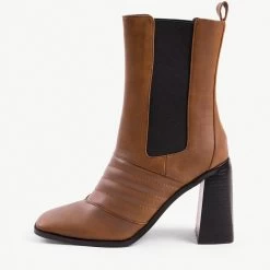 RAID Tabbie Block Heeled Boot In Taupe 17 RAID Tabbie Block Heeled Boot In Taupe -Chic Shoes Shop tabbie taupe 1