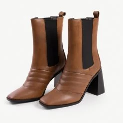 RAID Tabbie Block Heeled Boot In Taupe 13 RAID Tabbie Block Heeled Boot In Taupe -Chic Shoes Shop tabbie taupe 2