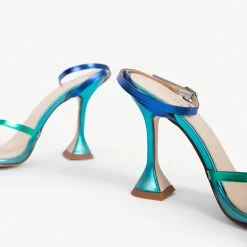 BEBO Trevia Sandal In Blue Multi -Chic Shoes Shop trevia blue 6