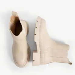 RAID Turner Chunky Ankle Boot In Ecru 17 RAID Turner Chunky Ankle Boot In Ecru -Chic Shoes Shop turner ecru 5